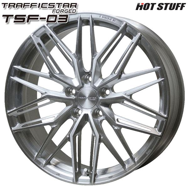 サマータイヤ ホイールセット 245/40R20インチ 5H114.3 ホットスタッフ トラフィックスター フォージド TSF-03 BR ニットー NT555G2