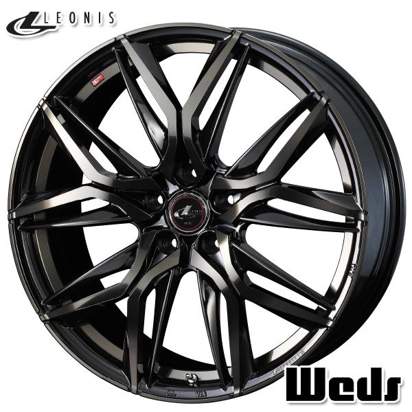 WEDS - Weds LEONIS ウェッズ レオニス LM 17in 6.5J 5H114.3 +52 PBMC/TI 軽銀銀輪単品 1本 4本以上貨物輸送無料