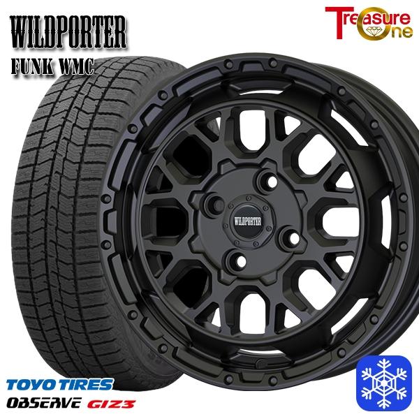 新品スタッドレストーヨーGIZ3新品バルブ　ホイールセット155/65R14② TOYO TIRES（トーヨータイヤ） 155/65R14インチ TOYO トーヨー