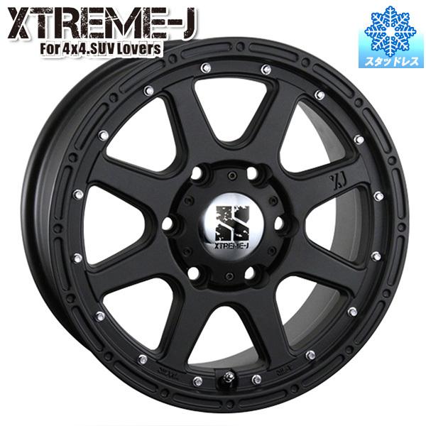 WINTER MAXX SJ8 - スタッドレスタイヤホイールセット 265/70R17in 6H139.7 MLJ エクストリームJ FB ダンロップ ウインターマックス SJ8+ 冬タイヤ、ホイールセット-車、バイク、自転車-自動車