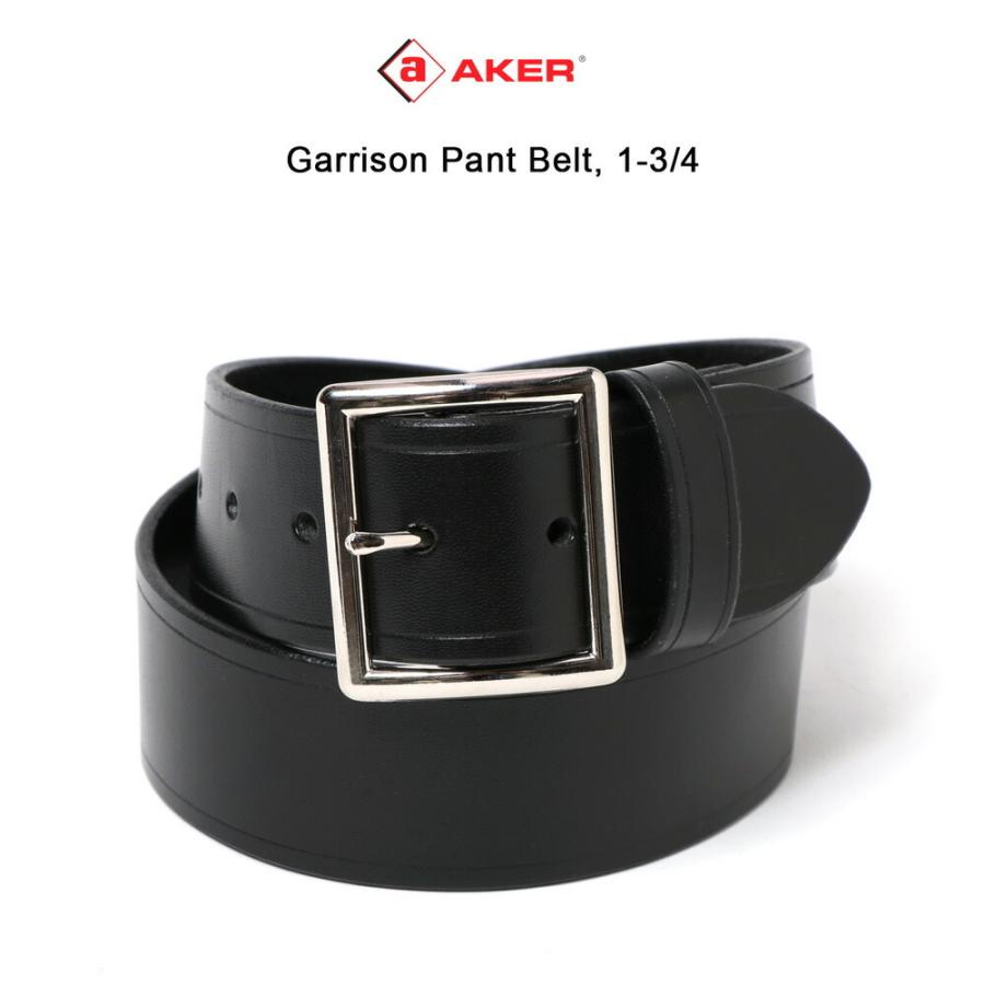 エイカー AKER ベルト メンズ プレーン 幅45mm B07 BP ギャリソン