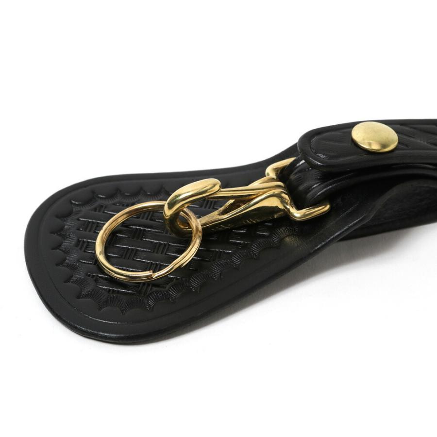 エイカー AKER キーホルダー キーフラップ A560 BW バスケットウィーブ