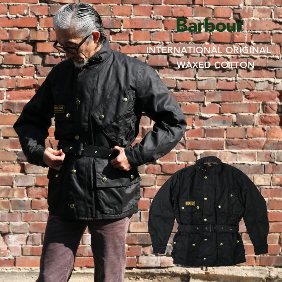 Barbour/ バブアー INTERNATIONAL ジャケット 38黒-