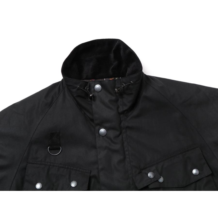 TAD GEAR インターバル　ワックスジャケット　ブラック　L Barbour バブアー Heritage+ Modified Dryfly Wax Jacket