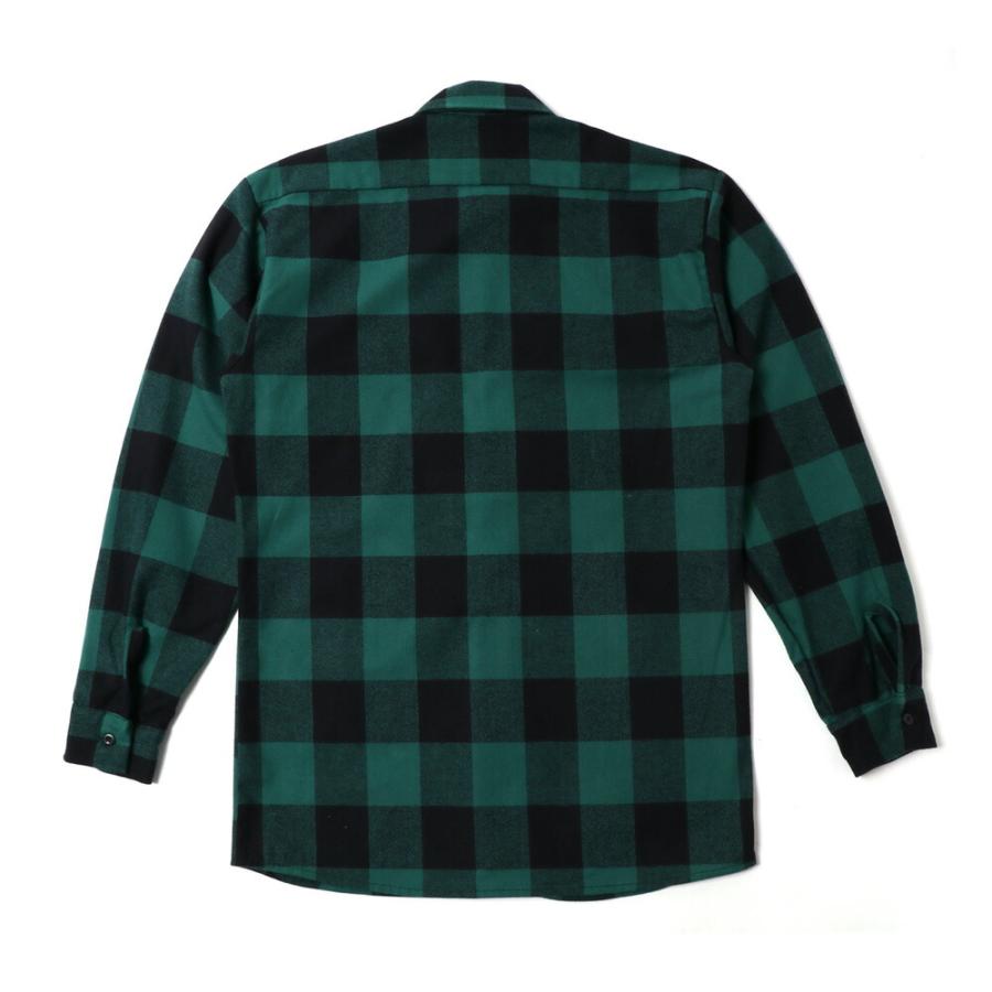 BIG BILL ビッグビル Premium Flannel Work Shirt 121 長袖 フランネルシャツ  アメリカ製 メンズ ネルシャツ 綿100％｜mavazishopping｜11