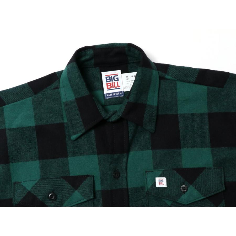BIG BILL ビッグビル Premium Brawny Flannel Work Shirt 121