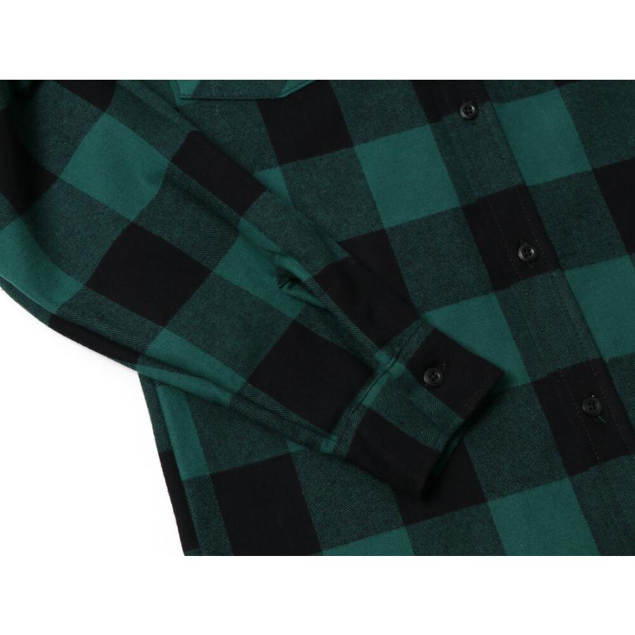 BIG BILL ビッグビル Premium Flannel Work Shirt 121 長袖 フランネルシャツ  アメリカ製 メンズ ネルシャツ 綿100％｜mavazishopping｜14