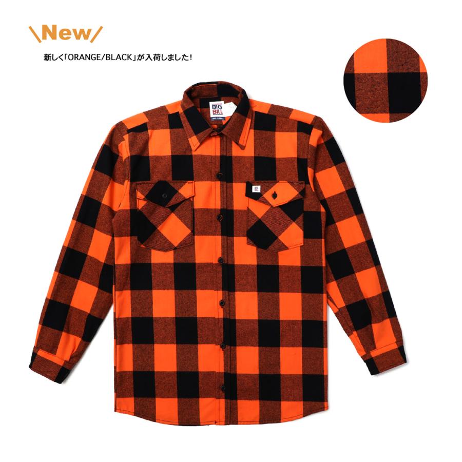 BIG BILL ビッグビル Premium Brawny Flannel Work Shirt 121