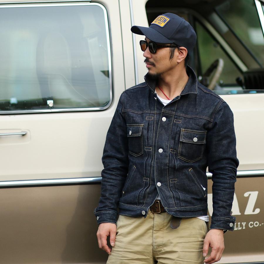 ビッグデイ トラッカーデニムジャケット Gジャン T-BACK STYLE