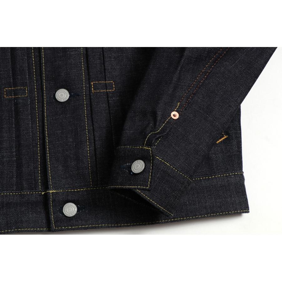 【VEQUM】BACK TUCK Gジャン ビッグデイ トラッカーデニムジャケット Gジャン T-BACK STYLE 日本製