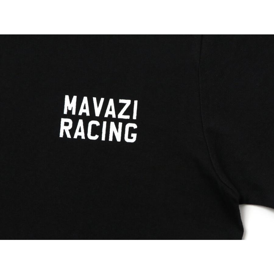 MAVAZI RACING レーシングTシャツ オリジナルプリント 半袖 メンズ プリントTシャツ 綿100％ WORKERS BIG DAY バイク レース WHITE BLACK YELLOW 黒 白 黄色｜mavazishopping｜10
