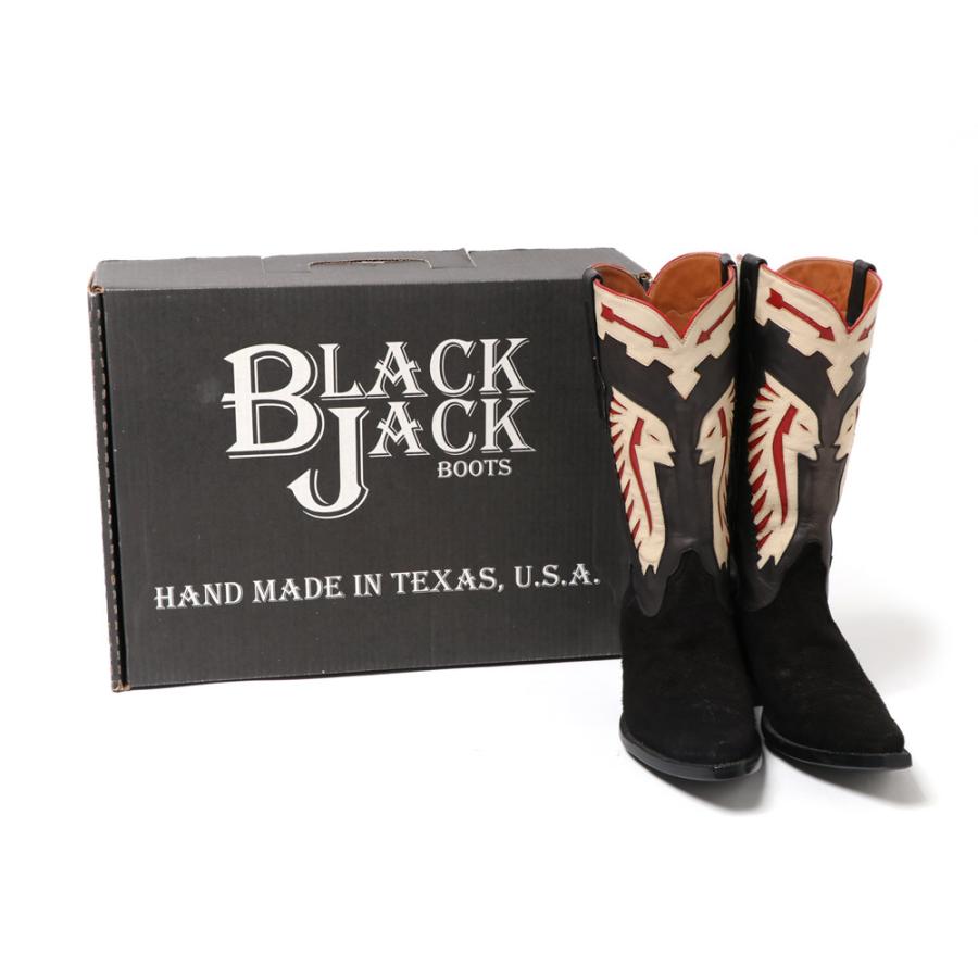 BLACK JACK BOOTS ブラックジャック ブーツ Indian Chief  Western Boots 馬革 本革 ウエスタンブーツ レザーブーツ アメリカ製 酋長 インディアン 25cm 26cm｜mavazishopping｜13