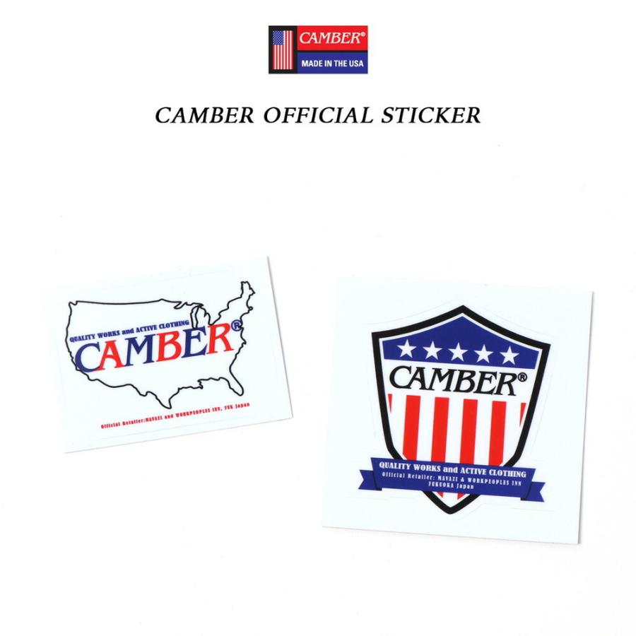 CAMBER（キャンバー） オフィシャルステッカー ステッカー シール ロゴ