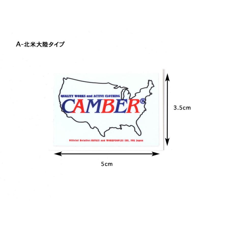 CAMBER キャンバー オフィシャルステッカー ステッカー シール ロゴ｜mavazishopping｜02