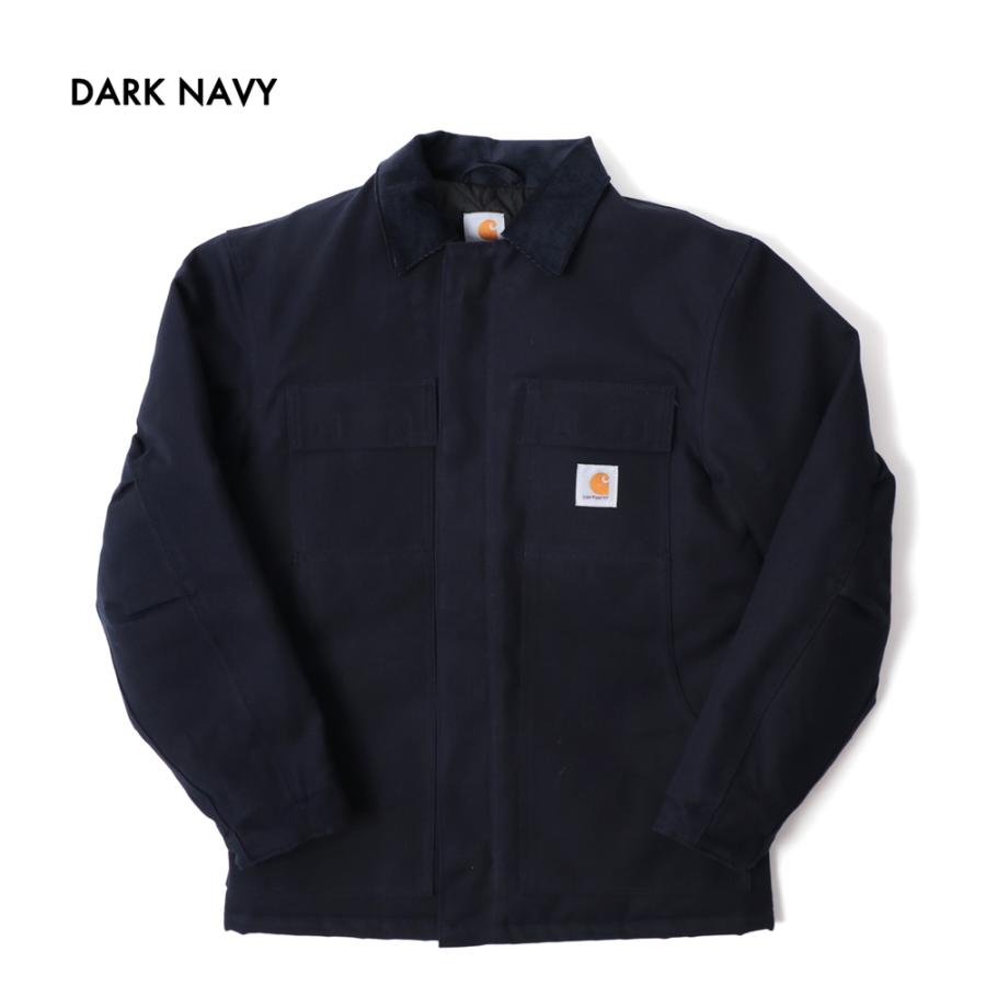 U.S.A製 カーハート トラディショナルコート CO3 42 ブラック 00s Carhartt（カーハート） コート メンズ C003 トラディショナルコート