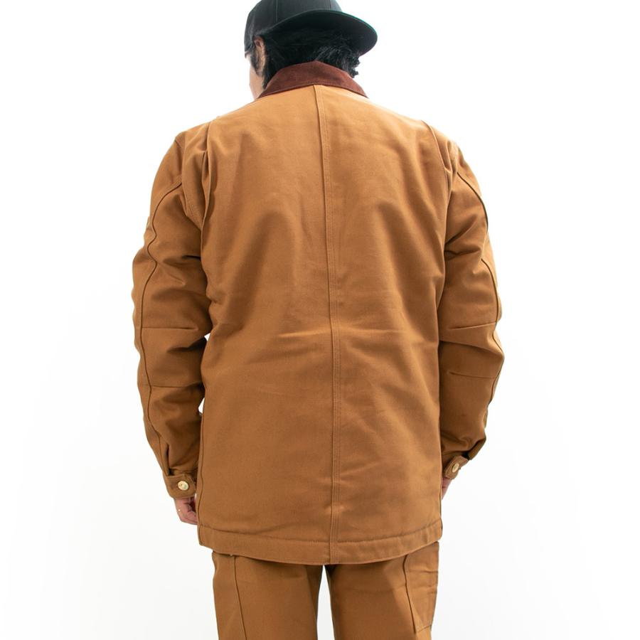 Carhartt ブラウン カバーオール　チェアコート　USA製 Carhartt ブラウン カバーオール チェアコート USA製 雰囲気抜群