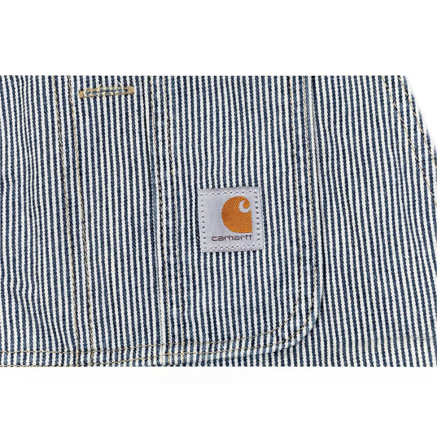 103042【Carhartt】ストライプデニムオーバーオール 103042【Carhartt】ストライプデニムオーバーオール (Carhartt