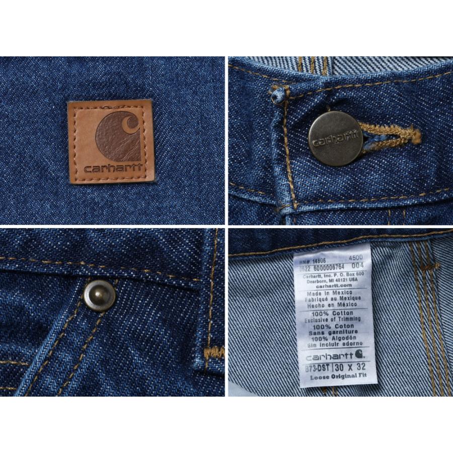 裾上げ無料 Carhartt カーハート #B73 ダブルニーワークデニム 裾上げ無料 Carhartt カーハート #B73 ダブルニーワークデニム