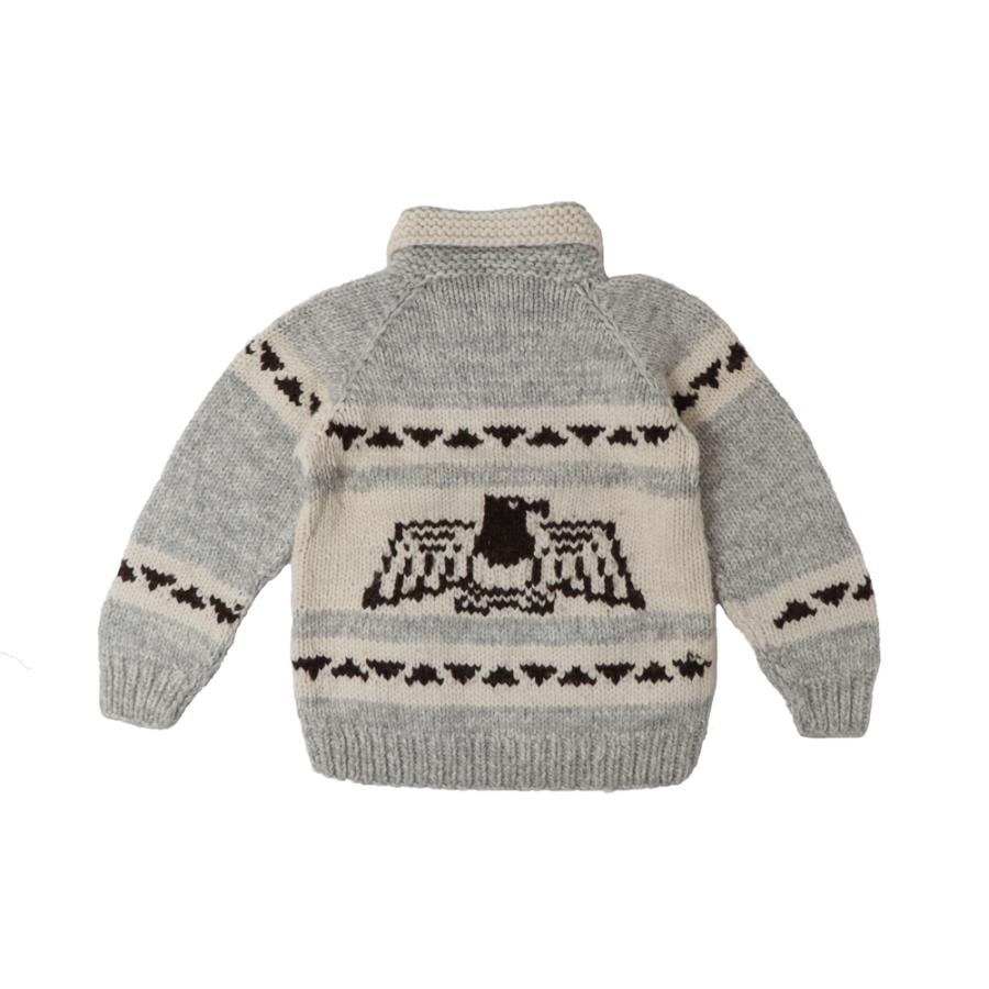 Vintage カウチンニット ウール HANDKNIT ジップ カーディガン VINTAGE 1990s ビンテージ ジップアップ カウチンセーター