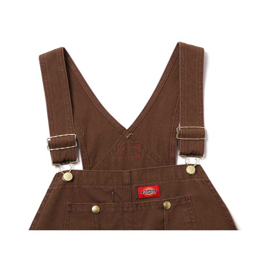 新品 W38 DB100 ダック オーバーオール ディッキーズ ブラウン dk240501dsc02009.jpg