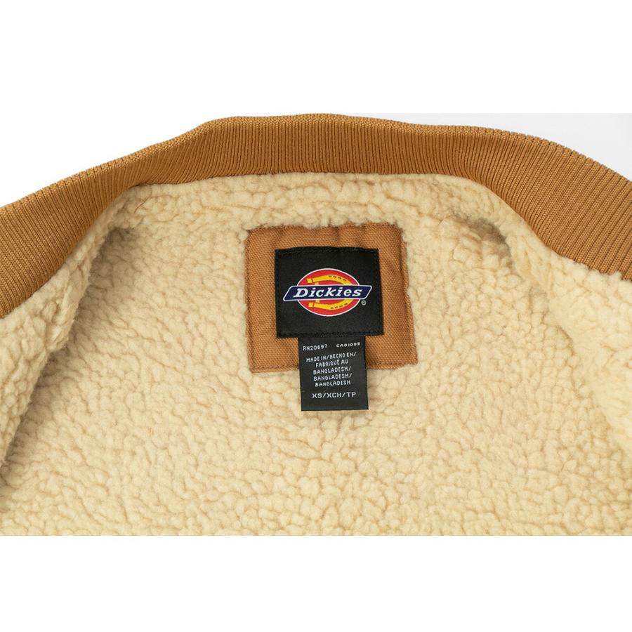 Dickies TE357 ダックベスト USサイズ 大きめ ベスト ボアベスト