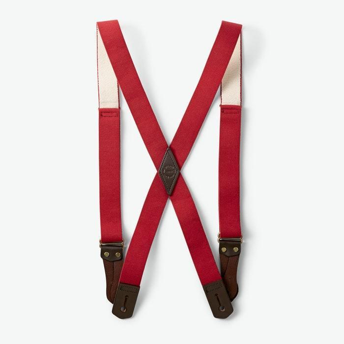 アメリカ製 フィルソン ワーク サスペンダー レザー filson USA Filson USA製 サスペンダー 本革×平ゴム 幅広 アメリカ製