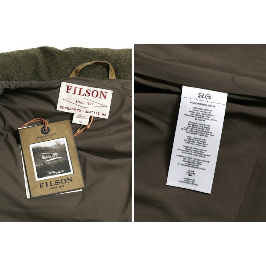 FILSON フィルソン ダウンクルーザーベスト Down Cruiser Vest Allied Feather & Down メンズ ベスト オイルフィニッシュ ダウンベスト｜mavazishopping｜16