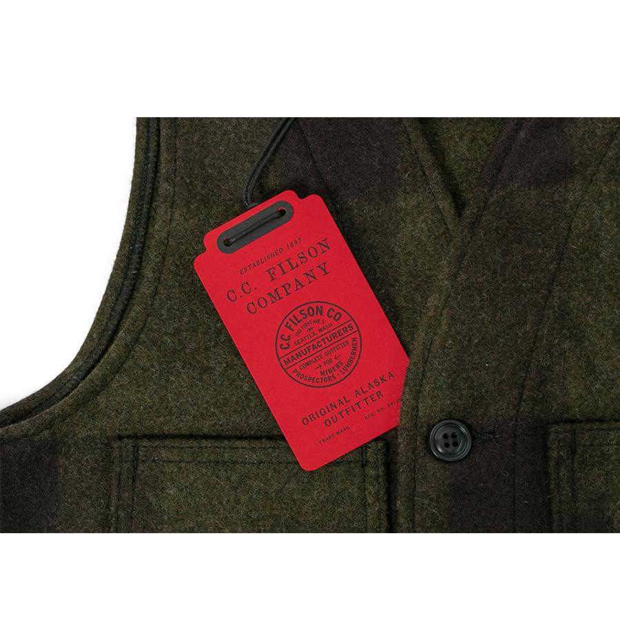 Filson フィルソン マッキーノウールベスト ベスト Filson175 Mavazi Import Clothing 通販 Yahoo ショッピング