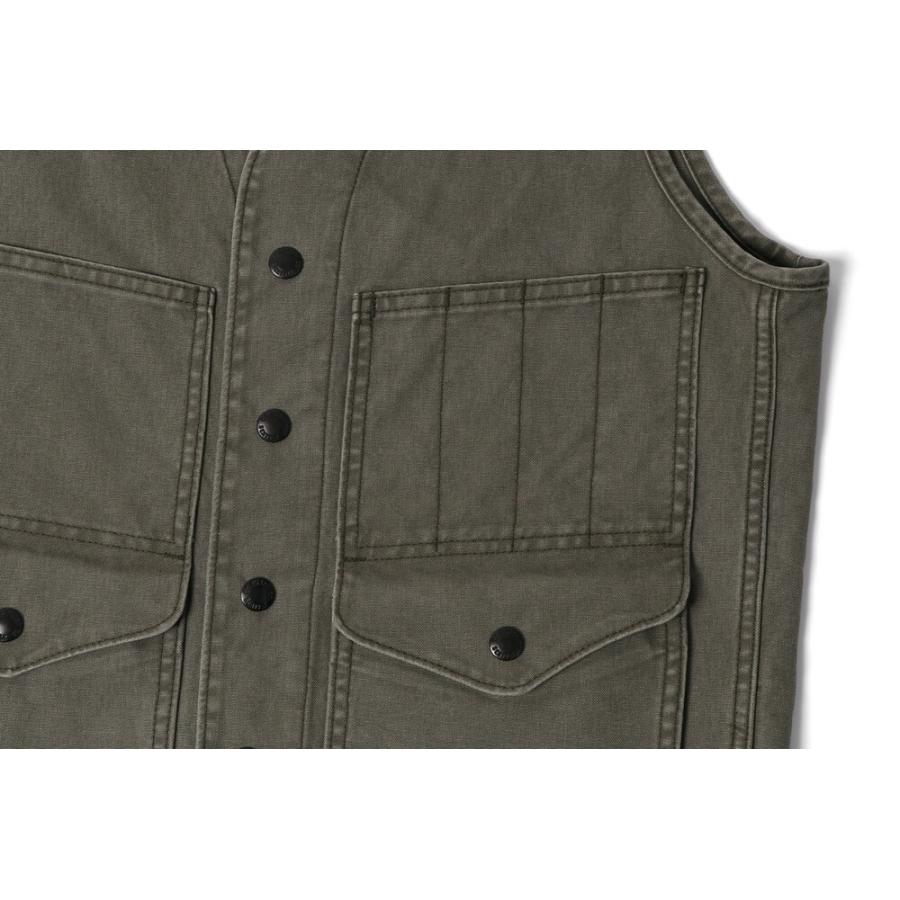 FILSON（フィルソン） ベスト ジレ メンズ 夏 ドライ ティンクロス