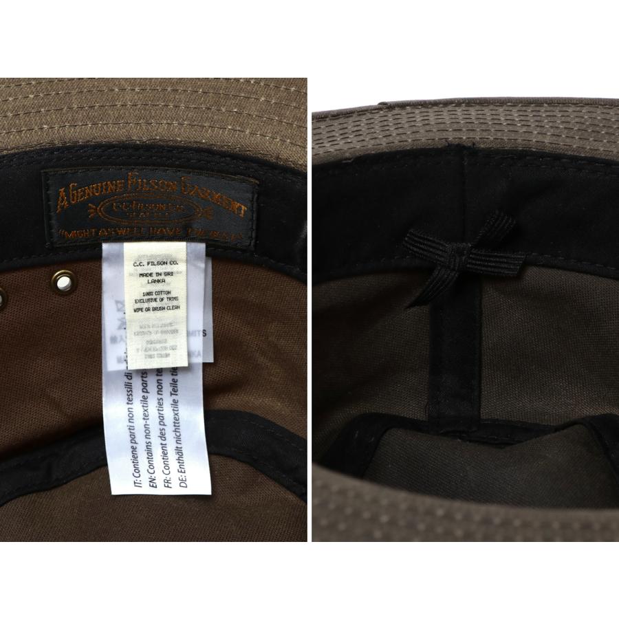 FILSON フィルソン Tin Packer Hat ティンパッカーハット オイル