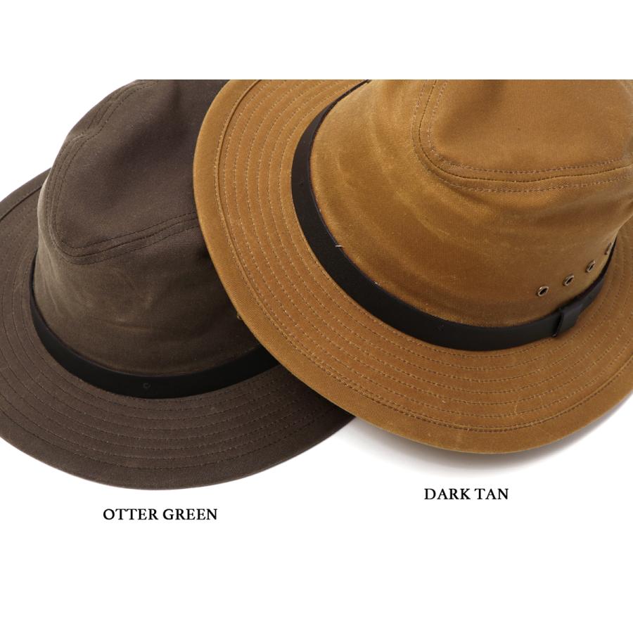 Filson オイルドコットン パッカーハット ブラウン ティンクロス 茶色 フィルソン/FILSON - ティンクロスパッカーハット/TIN CLOTH