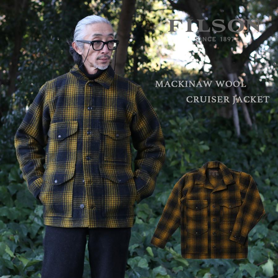 FILSON フィルソン Mackinaw Wool Cruiser Jacket マッキーノクルーザー ジャケット ウールジャケット  ワークジャケット ウール ALASKA FIT : filson226 : MAVAZI(IMPORT CLOTHING) - 通販 -  Yahoo!ショッピング