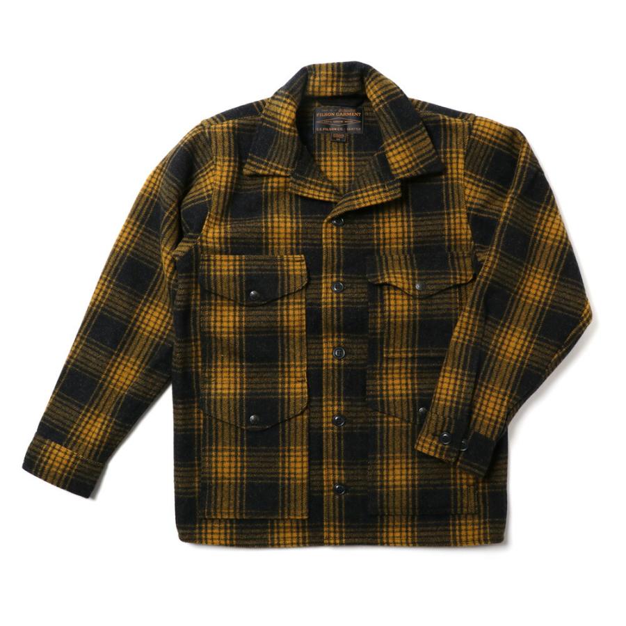 FILSON マッキーノクルーザー 黄チェック Gold Ochre USA製