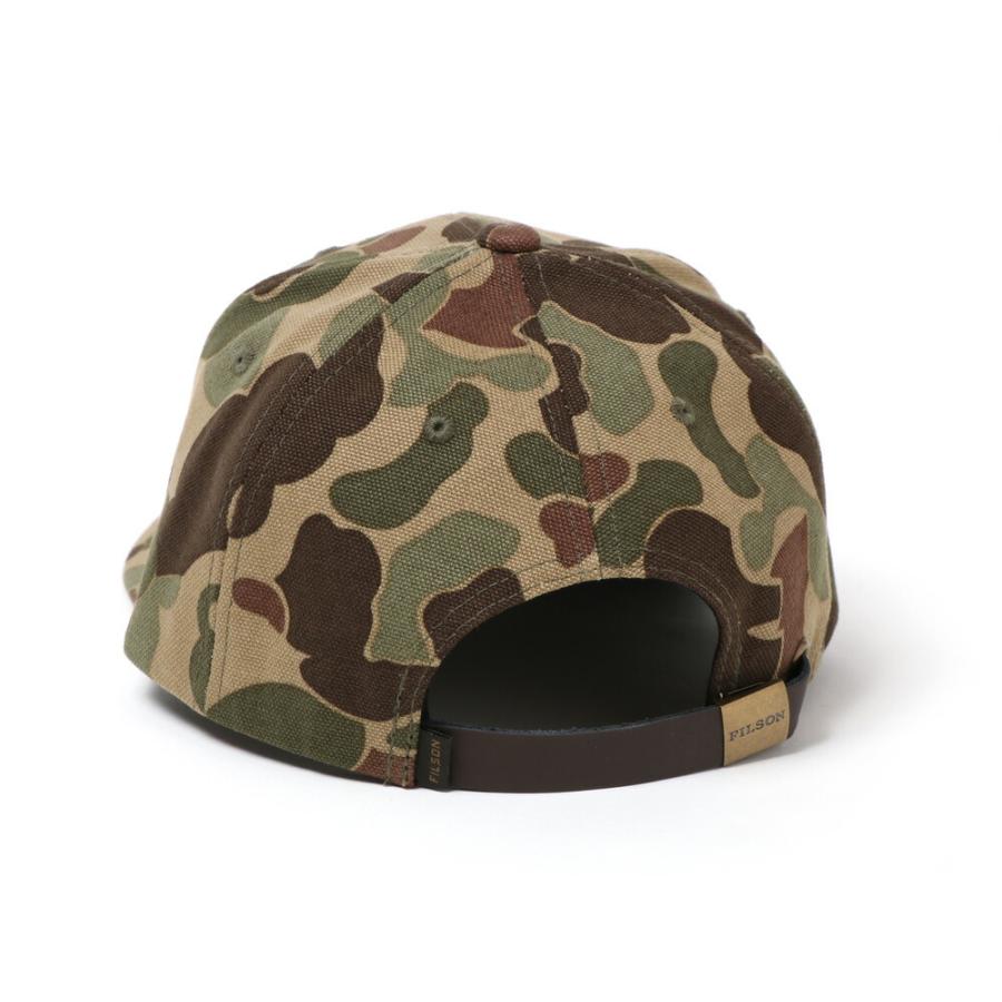 フィルソン　カモ柄キャップ FILSON フィルソン ライトシュラブカモ ロガーキャップ Light