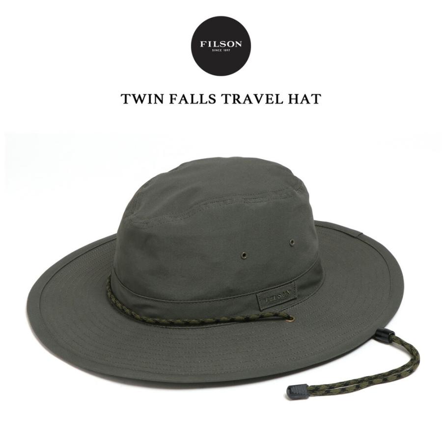 FILSON フィルソン Twin Falls Travel Hat ツインフォールズ FILSON フィルソン Twin Falls Travel Hat ツインフォールズ