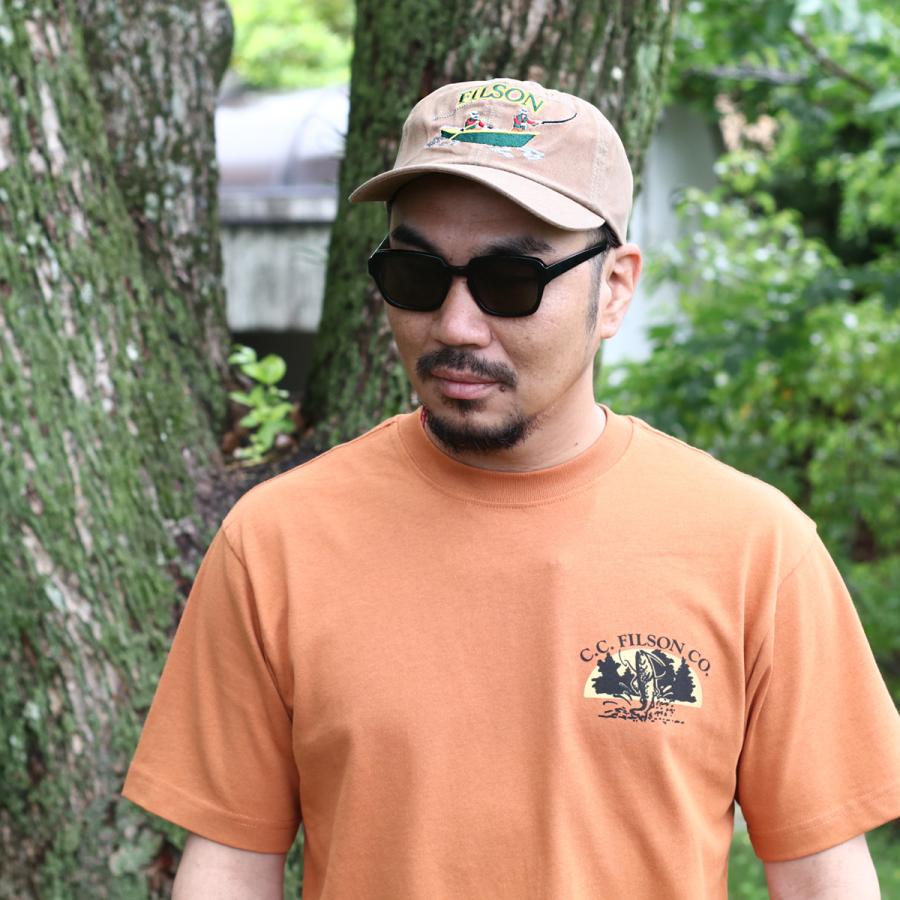 [美品]FILSON フィルソン トラッカー LOGGER CAP ベージュ FILSON フィルソン Low-profile Logger Cap embroidered ロガー