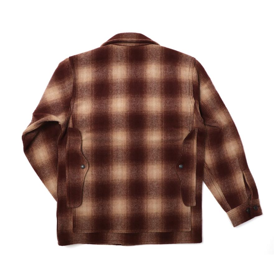 FILSON（フィルソン） Mackinaw Wool Cruiser Jacket / BROWN×TAN