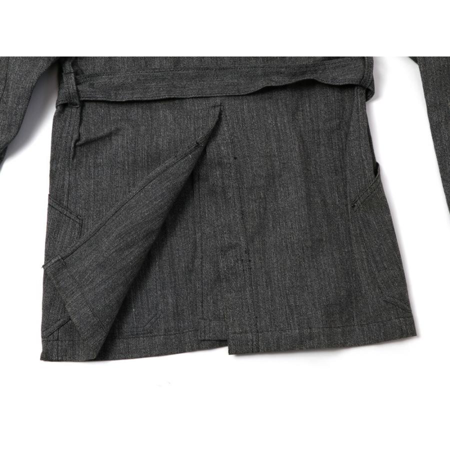 VINTAGE 1950~60's Frenchwork Black Chambray Shop Coat ブラック