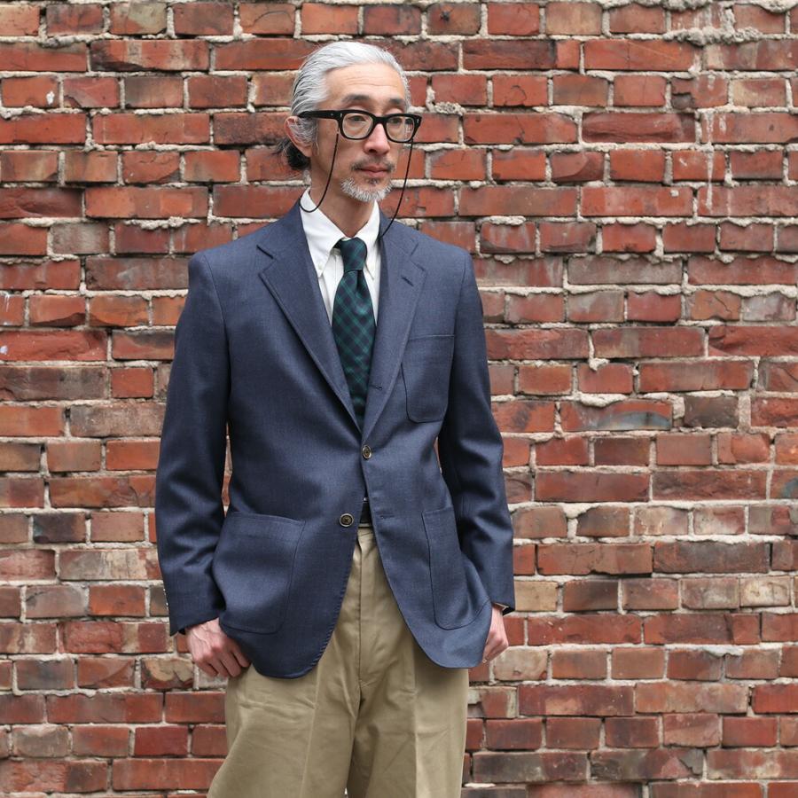 INDIVIDUALIZED SHIRTS ウールホップサックブレザー Wool Hopsack Blazer ジャケット メンズ インディビジュアライズドの画像