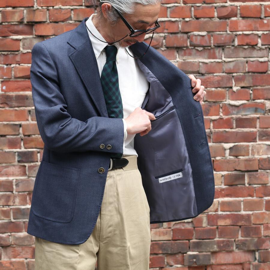 INDIVIDUALIZED SHIRTS ウールホップサックブレザー Wool Hopsack Blazer ジャケット メンズ インディビジュアライズドの画像