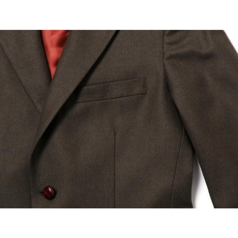 INDIVIDUALIZED SHIRTS カントリーブレザー COUNTRY BRAZER ジャケット メンズ インディビジュアライズド アメリカ製 大きいサイズ OLIVE オリーブ フォーマルの画像