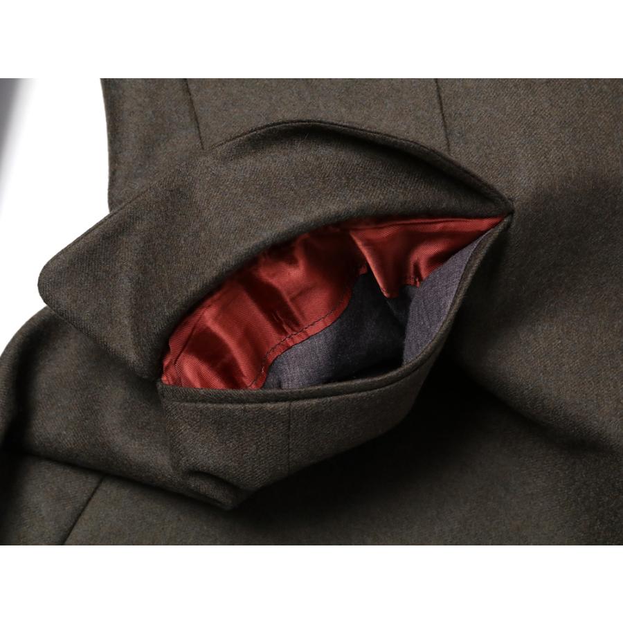 INDIVIDUALIZED SHIRTS カントリーブレザー COUNTRY BRAZER ジャケット メンズ インディビジュアライズド アメリカ製 大きいサイズ OLIVE オリーブ フォーマルの画像