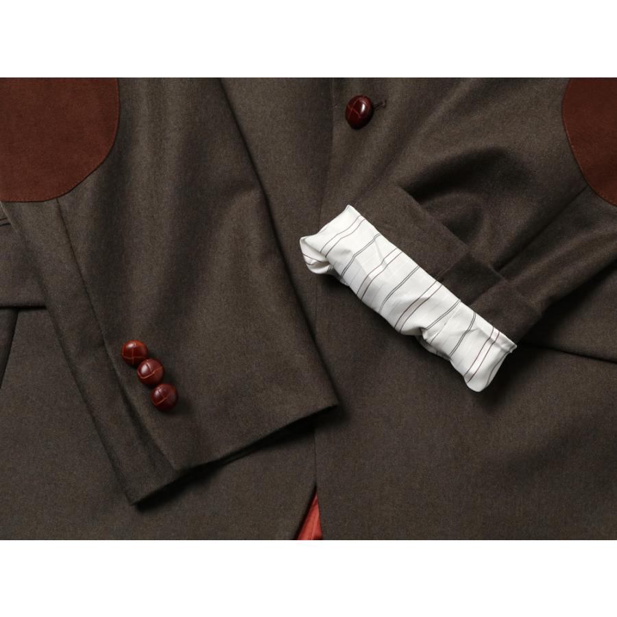 INDIVIDUALIZED SHIRTS カントリーブレザー COUNTRY BRAZER ジャケット メンズ インディビジュアライズド アメリカ製 大きいサイズ OLIVE オリーブ フォーマルの画像