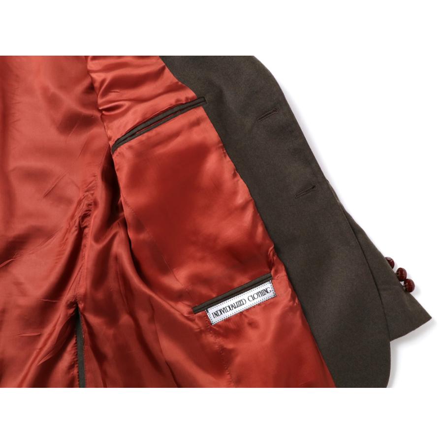 INDIVIDUALIZED SHIRTS カントリーブレザー COUNTRY BRAZER ジャケット メンズ インディビジュアライズド アメリカ製 大きいサイズ OLIVE オリーブ フォーマルの画像