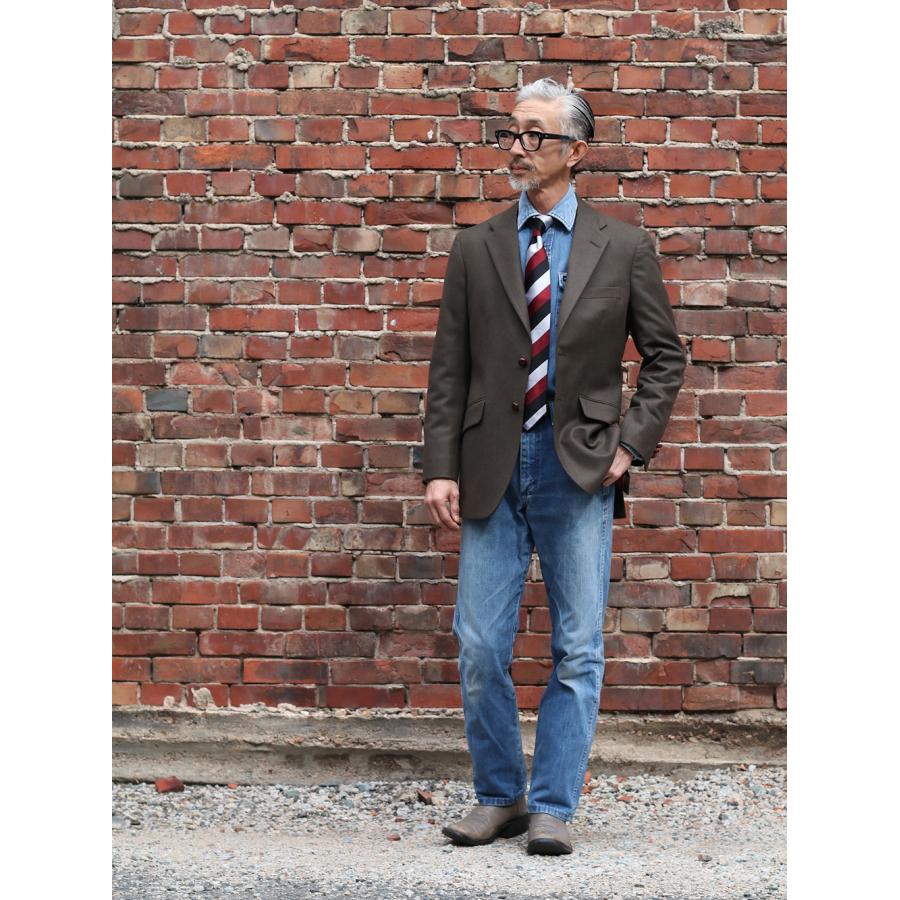 INDIVIDUALIZED SHIRTS カントリーブレザー COUNTRY BRAZER ジャケット メンズ インディビジュアライズド アメリカ製 大きいサイズ OLIVE オリーブ フォーマルの画像