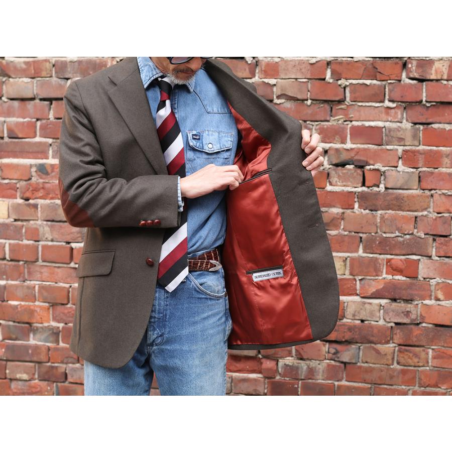 INDIVIDUALIZED SHIRTS カントリーブレザー COUNTRY BRAZER ジャケット メンズ インディビジュアライズド アメリカ製 大きいサイズ OLIVE オリーブ フォーマルの画像