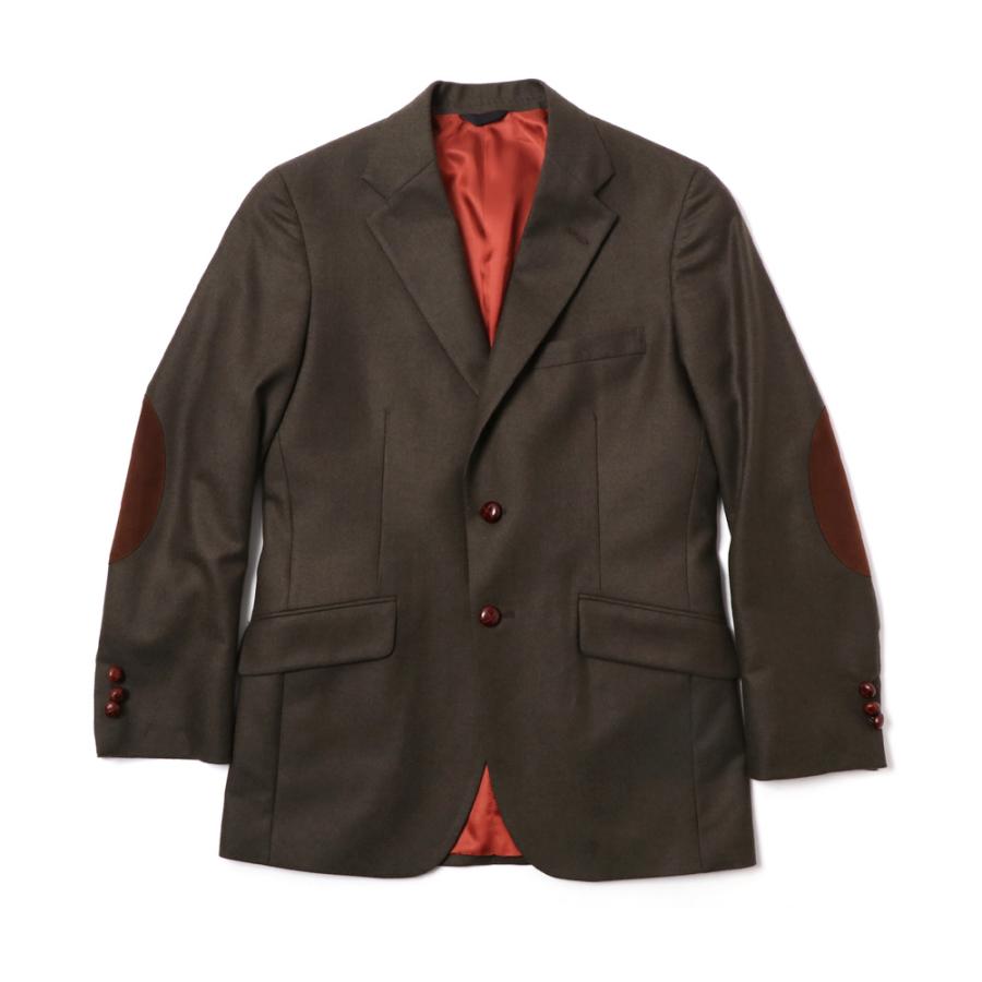 INDIVIDUALIZED SHIRTS カントリーブレザー COUNTRY BRAZER ジャケット メンズ インディビジュアライズド アメリカ製 大きいサイズ OLIVE オリーブ フォーマルの画像