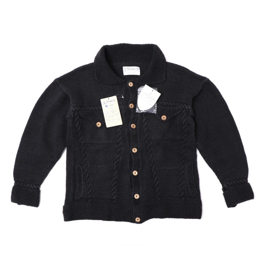 INVERALLAN（インバーアラン） ニット カーディガン コットンニット