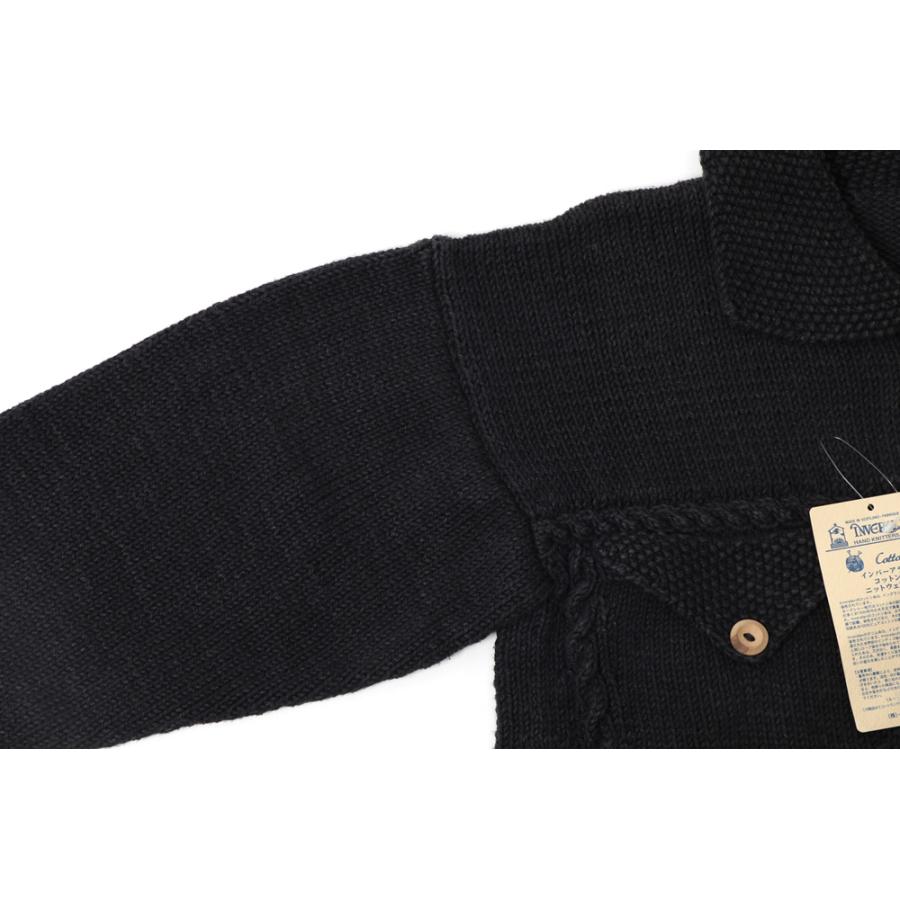 INVERALLAN（インバーアラン） ニット カーディガン コットンニット