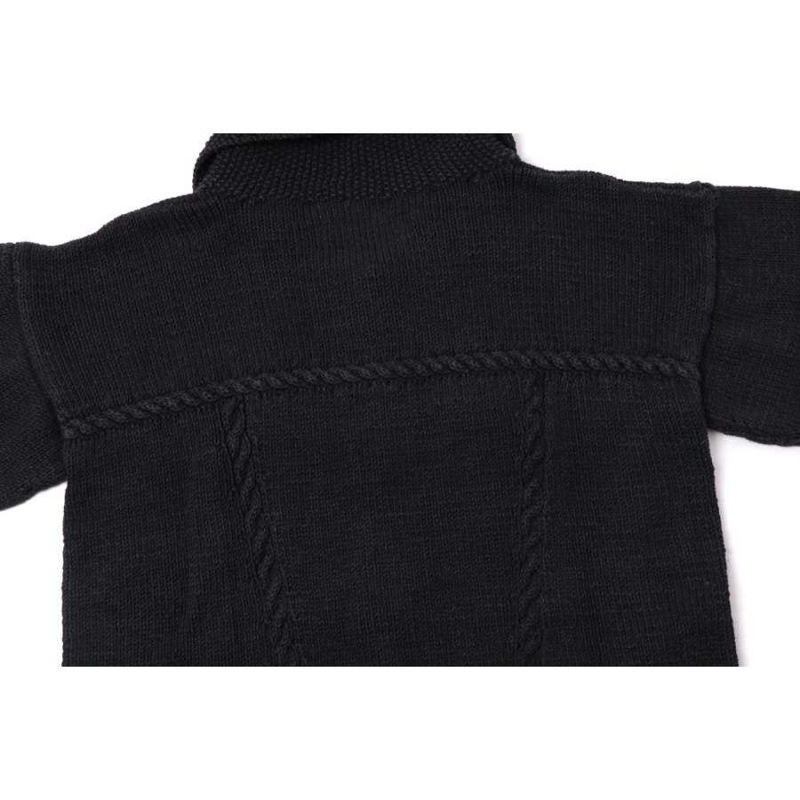 INVERALLAN インバーアラン ニット カーディガン コットンニット